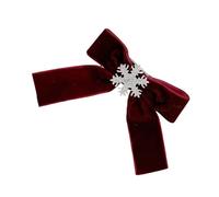 Btgghytr Fermaglio per capelli a forma di fiocco di neve, per Natale, dolce Natale, elegante, per donne e ragazze