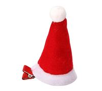 Btgghytr Fermaglio per capelli natalizio da donna, per feste di Natale, diadema in peluche, per donne e ragazze