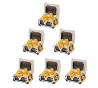 Btgghytr Piccoli forzieri del tesoro in resina, decorazioni paesaggistiche per acquari d'acqua dolce e salata