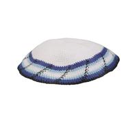 Btgghytr Yarmulke Skullcap in poliestere leggero, traspirante, confortevole, per cerimonie, uso quotidiano e sinagoga, A, 14 cm