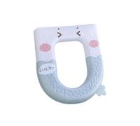 BTGYTTKL Copri Tavoletta WC Copriwater Lavabile, Impermeabile, copriwater Closestool, a Forma di O, for Bidet, Accessori for Il Bagno(Color-C)