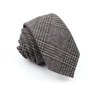 BTGYTTKL Cravatte Da Uomo Cravatte da uomo classiche in cotone 6 cm cravatte sottili fatte a mano a righe scozzesi for feste di matrimonio formali aziendali(13)