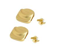 BTGYTTKL Lucchetto Zaino 20 Pezzi di Borse in Lega Zinco con Chiusura Magnetica, Accessori Hardware for Portafoglio da Donna Irregolari in Oro retrò(4pcs)