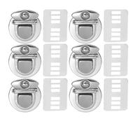 BTGYTTKL Lucchetto Zaino 5/20 Pezzi di Fermagli in Metallo for Borse, a Tracolla, Chiusure a Scatto, Accessori Fai da Te(Silver2,20pcs)