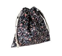BTGYTTKL Sacchetti Cotone 10 Pezzi di Tessuto Cotone Reticolo Floreale con Coulisse Custodia Portamonete Rossetto organizzatore Gioielli Sacchetto Regalo Natale(Color-03)