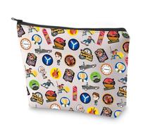 BTHF, borsa per il trucco con scritta "I was there", regalo divertente per gli amanti del film anni '80, Io C'ero