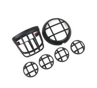 BTHMGBAE Coprifaro Motocicletta Per Cross Motocicletta Faro Indicatore Di Direzione Griglia Copertura Fanale Posteriore Protezione Lampada Indicatore Direzione Nero Opaco(Full set)
