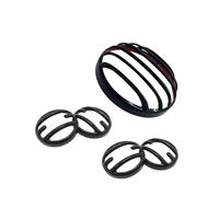 BTHMGBAE Coprifaro Motocicletta Per Rebel Per CMX 500 300 1100 Per ABS 2020-2023 Faro Anteriore Nero Indicatore Direzione Fanale Posteriore Griglia Copertura(CMX300 A)
