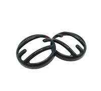BTHMGBAE Coprifaro Motocicletta Per Rebel Per CMX 500 300 1100 Per ABS Per CMX500 Faro Anteriore Nero Indicatore Direzione Fanale Posteriore Griglia Copertura(2XTurn Signal Grill)