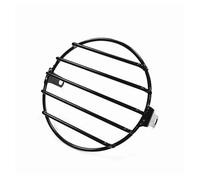 BTHMGBAE Coprifaro Motocicletta Protezione Universale Per Fari Vintage Per Moto, Griglia Retro, Copri Lampada(YL6-001h)