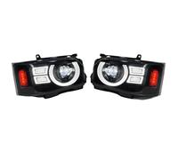 BTHMGBAE Fari Anteriori Per Toyota Per HIACE 2005-2018 Per Defender Stile Faro LED Aggiornamento DRL Lampada Di Segnalazione Dinamica Gruppo Ottico Anteriore Faro Principale(Right steering wheel)