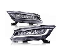 BTHMGBAE Faro Anteriore Per Accord 2008-2012 2x Gruppi Ottici Anteriori A LED Per Auto Parti Di Luci Per Auto Styling Fari Anteriori Plug And Play Una Coppia Gruppo Fari Anteriori