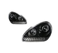 BTHMGBAE Faro Anteriore Per Cayenne 955 03-07 Fari A LED Stile Full LED DRL Gruppo Ottico Anteriore Per Auto Segnale Accessori Per Auto Lampada Modificata Gruppo Fari Anteriori