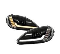 BTHMGBAE Faro Anteriore Per Chevrolet Per Corvette Per C6 2005-2013 Fari A LED Per Auto Non-AFS Gruppo Fari A LED DRL Indicatore Di Direzione Diurno Gruppo Fari Anteriori