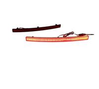 BTHMGBAE Fendinebbia Paraurti Posteriore Per Corvette Per C7 2014-2019 Luci Posteriori Fendinebbia Posteriori 2x Luci Riflettenti Per Paraurti Posteriore A LED Rossi Con Lente(2pcs RED LENS)