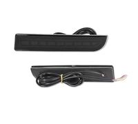 BTHMGBAE Fendinebbia Paraurti Posteriore Per Mitsubishi Per Lancer Per Evo Per Evolution Per ASX Luci Riflettenti Per Paraurti A LED Indicatori Di Direzione Fanali Posteriori(Smoked Lens C)