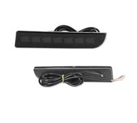 BTHMGBAE Fendinebbia Paraurti Posteriore Per Mitsubishi Per Lancer Per Evo Per Evolution Per ASX Luci Riflettenti Per Paraurti A LED Indicatori Di Direzione Fanali Posteriori(Smoked Lens B)