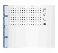 BTI351102 Frontale modulo fonico evoluto finitura Allwhite