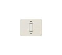 BTicino 1100N Serie Domino Interruttore Unipolare, 6 A, 1300 W, Avorio