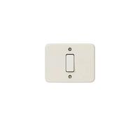 BTicino 1101N Serie Domino Deviatore Unipolare, 6 A, 1300 W, Avorio