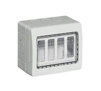 Contenitore 4 Moduli IP55 per serie Bticino Matix/Magic 25504