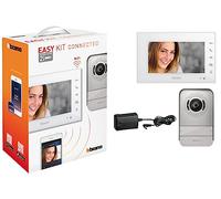 Bticino 318011 EASYKIT VIDEOCITOFONO WIFI MONOFAMILIARE, 1 Pulsantiera Esterna con Telecamera, 1 Monitor Interno Touch Screen 7"" a Colori con Vivavoce, Contrabile da App, Espandibile per Bifamiliare