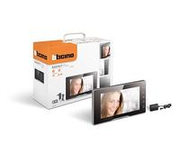 Bticino Videocitofono monitor aggiuntivo Easykit Plus 334253 7 pollici a colori Plug-in 2 fili Nero