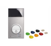 Bticino 343091 Pulsantiera Esterna videocitofono, Metallizzato