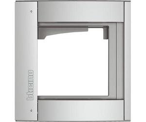 BTICINO 350211 TELAIO SUPPORTO CON CORNICE 1 MODULO SFERA FINITURA ALL-METAL