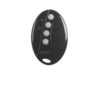 Bticino 3582C Telecomando Wireless, Controllo 4 Scenari, LED Integrato, Batteria Inclusa, Tecnologia Radio a 2.4GHz, Zigbee 3.0, Smart Home, Domotica, Serie Living Now, Colore Nero