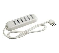 BTicino Multipresa 6 Uscite 1,5mt Bianco 3630d