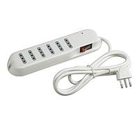 BTICINO 3630DBF SLIM6-PR.6X10A 1,5M INTERRUTTORE SALVAFULMINE BIANCO