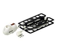 Bticino - 3633DB - Prolunga Multipresa elettrica 3 prese 3 metri - Bianco