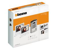 BTicino 364622 Kit Videocitofono Bifamiliare Vivavoce 2 Fili Classe 100V16B