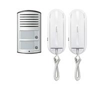 KIT AUDIO BIFAMILIARE 366821 COMPOSTO DA CITOFONO SPRINTL2 E PULSANTIERA LINEA 2000