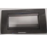 Bticino 4714AC placca 4P antracite per supporto 40704 serie Living Classic