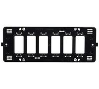 BTICINO 506LS TELAIO 6P MAGIC LUCE ELETTRICA A RACK LED NERO