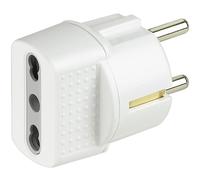 BTicino adattatore con spina tedesca 16 A bianco Bianco