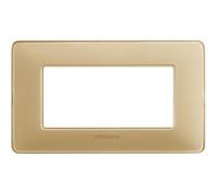 Placca 4 moduli colors avorio Bticino Matix AM4804CAV