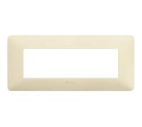 Bticino Placca Matix AM4806BAV 6 moduli Tecnopolimero Avorio