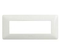 Bticino Placca Matix AM4806BBN 6 moduli tecnopolimero Bianco
