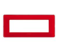 Placca Bticino Matix 6 moduli corallo AM4806CRD