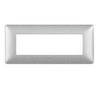Placca Bticino Matix 6 moduli bianco calce AM4806TBC