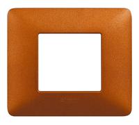 Placca Bticino Matix 6 moduli rosso terra AM4806TRT