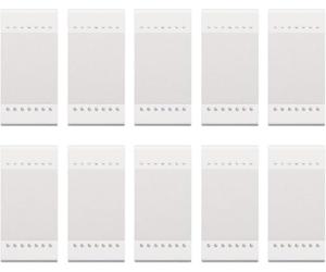 BTicino ASTN4003N Kit10pz LL - Deviatore 1P 16A 1 m Bianco, 10 Pezzi