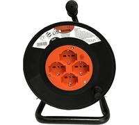 BTicino Avvolgicavo Elettrico da Giardino 15m Prolunga Cavo Alimentazione Outdoo