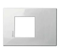 Bticino Axolute Air - Placca 2 Moduli Bianco HW4819HD
