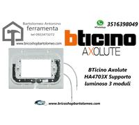 Bticino Axolute Supporto Luminoso 4 Moduli HA4704X