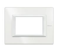 Bticino Axolute - Placca 3P Bianco Bticino HA4803HD