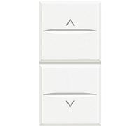 Bticino Axolute Doppio Pulsante Bianco HD4037